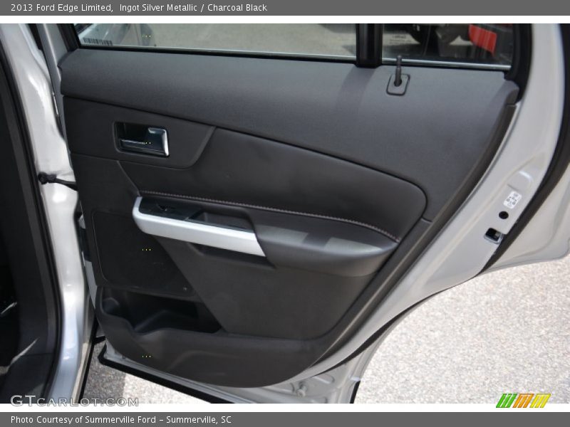 Ingot Silver Metallic / Charcoal Black 2013 Ford Edge Limited
