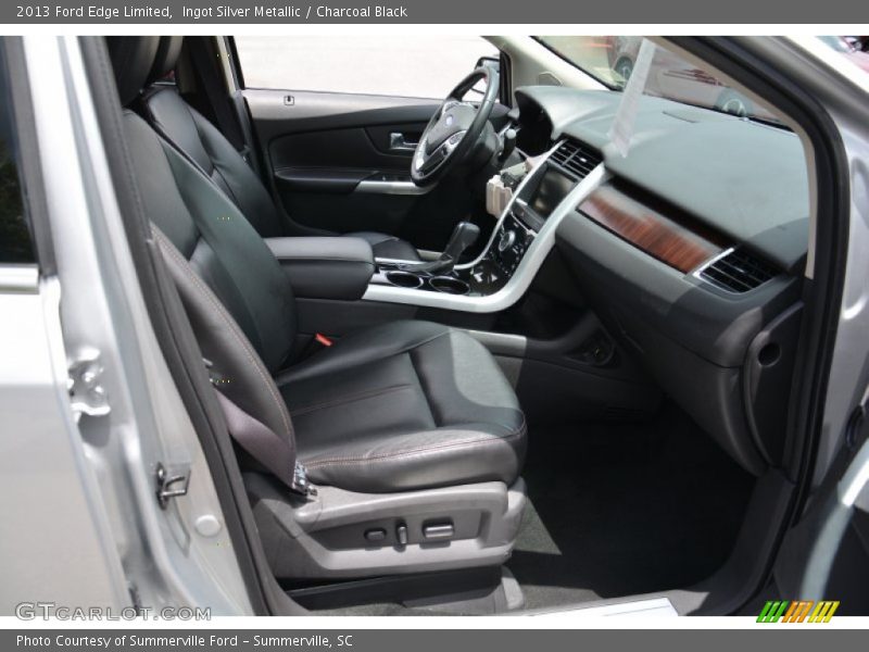 Ingot Silver Metallic / Charcoal Black 2013 Ford Edge Limited