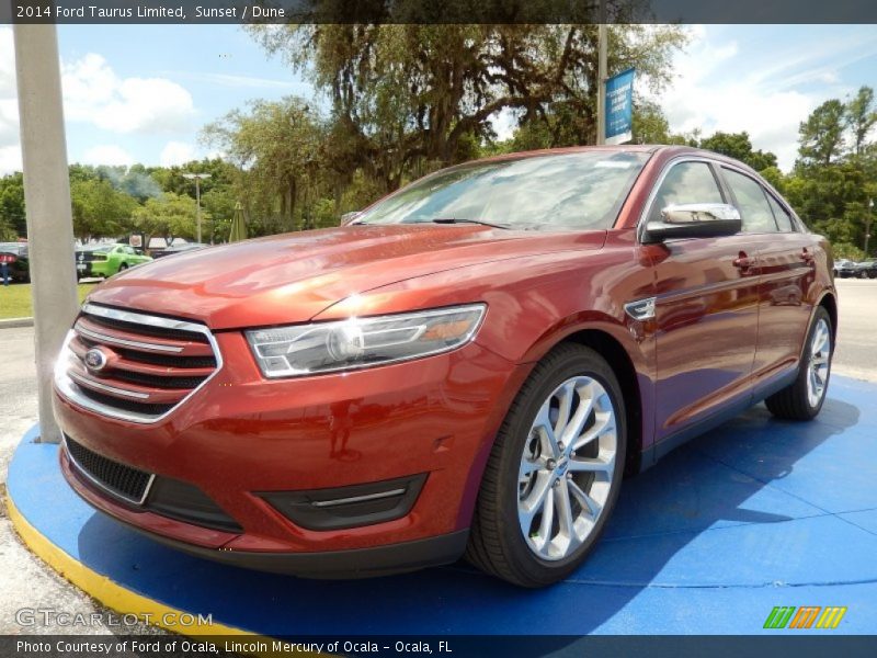 Sunset / Dune 2014 Ford Taurus Limited