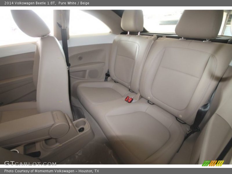 Pure White / Beige 2014 Volkswagen Beetle 1.8T