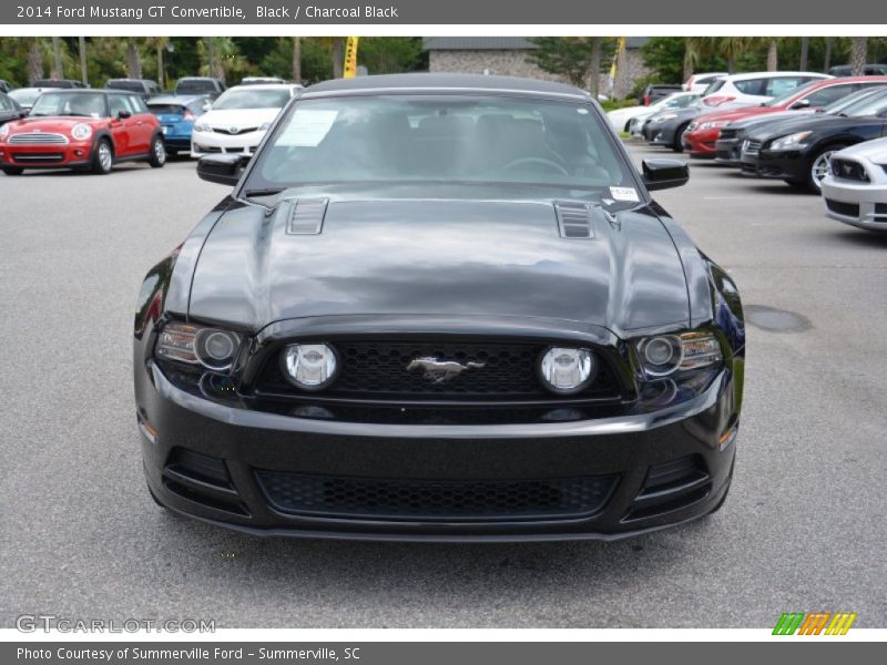 Black / Charcoal Black 2014 Ford Mustang GT Convertible