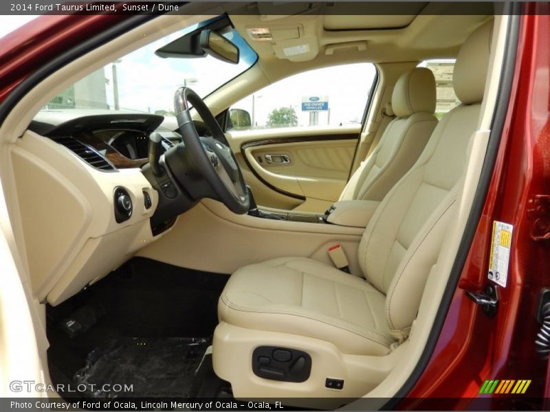 Sunset / Dune 2014 Ford Taurus Limited