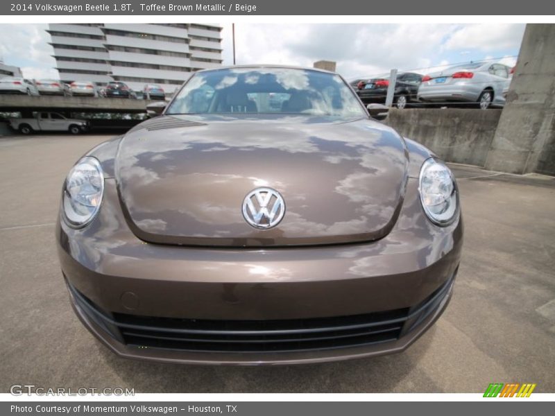 Toffee Brown Metallic / Beige 2014 Volkswagen Beetle 1.8T