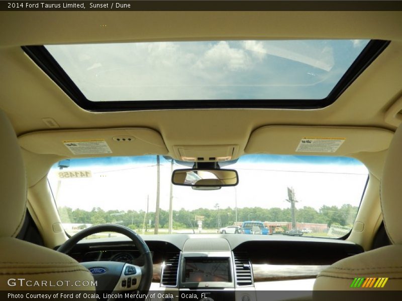 Sunset / Dune 2014 Ford Taurus Limited