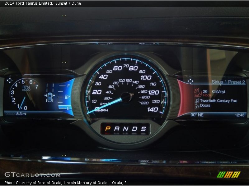 Sunset / Dune 2014 Ford Taurus Limited