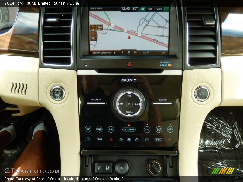 Sunset / Dune 2014 Ford Taurus Limited