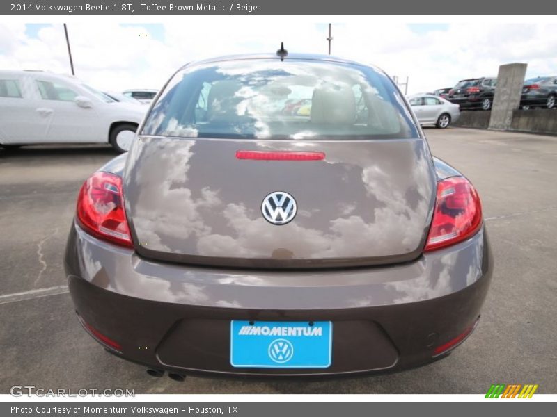 Toffee Brown Metallic / Beige 2014 Volkswagen Beetle 1.8T