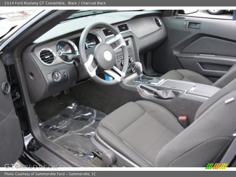 Black / Charcoal Black 2014 Ford Mustang GT Convertible