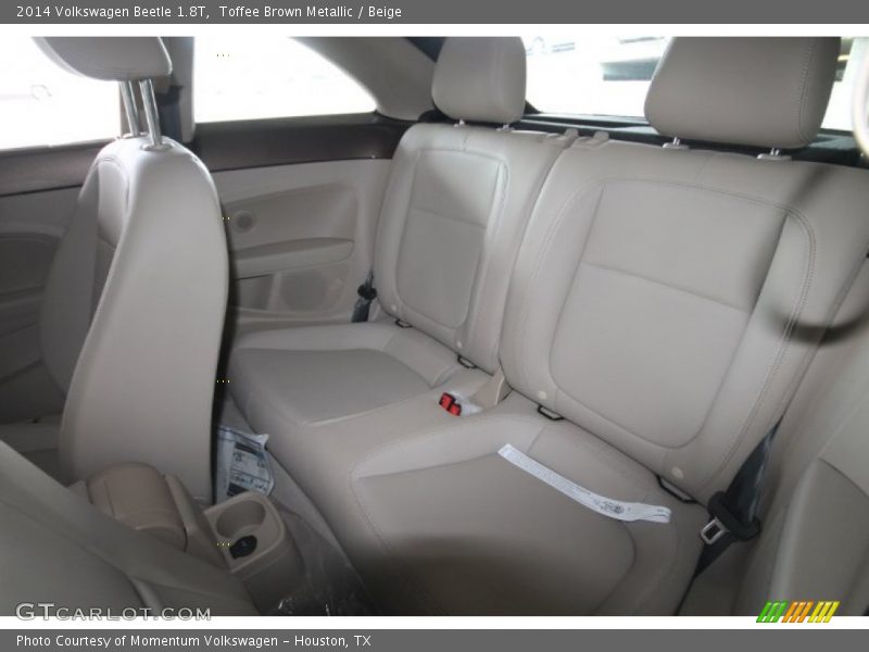 Toffee Brown Metallic / Beige 2014 Volkswagen Beetle 1.8T