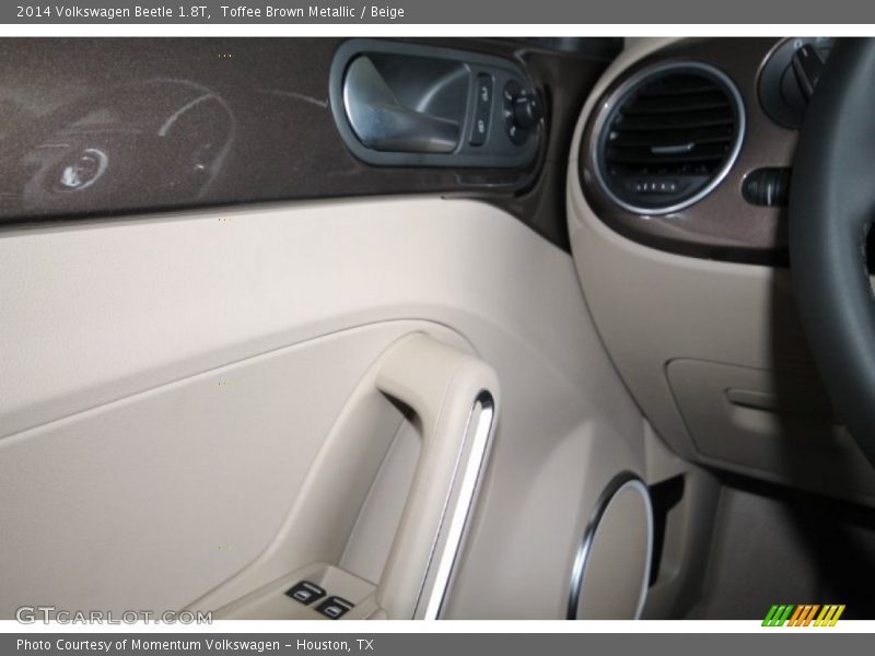 Toffee Brown Metallic / Beige 2014 Volkswagen Beetle 1.8T