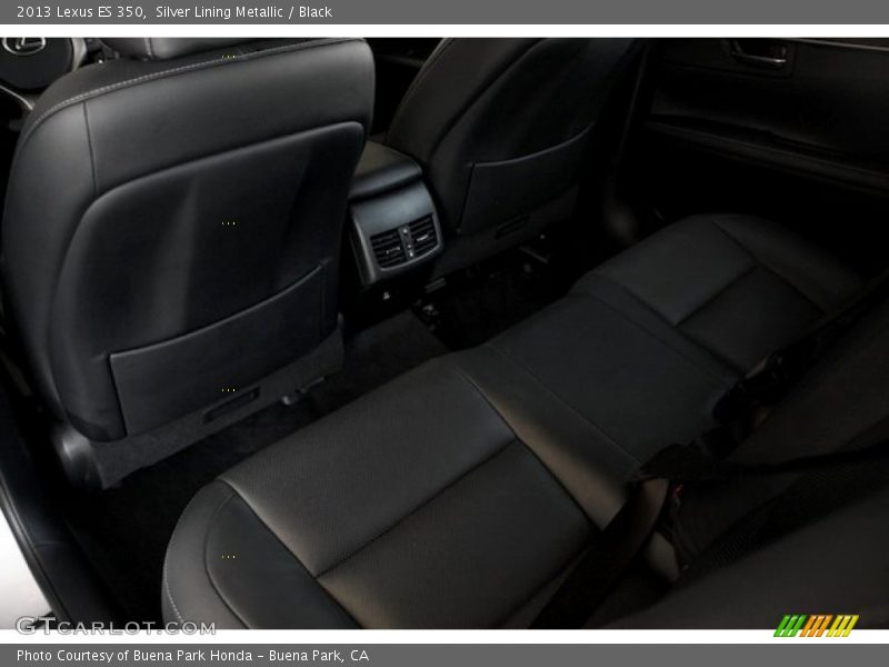 Silver Lining Metallic / Black 2013 Lexus ES 350