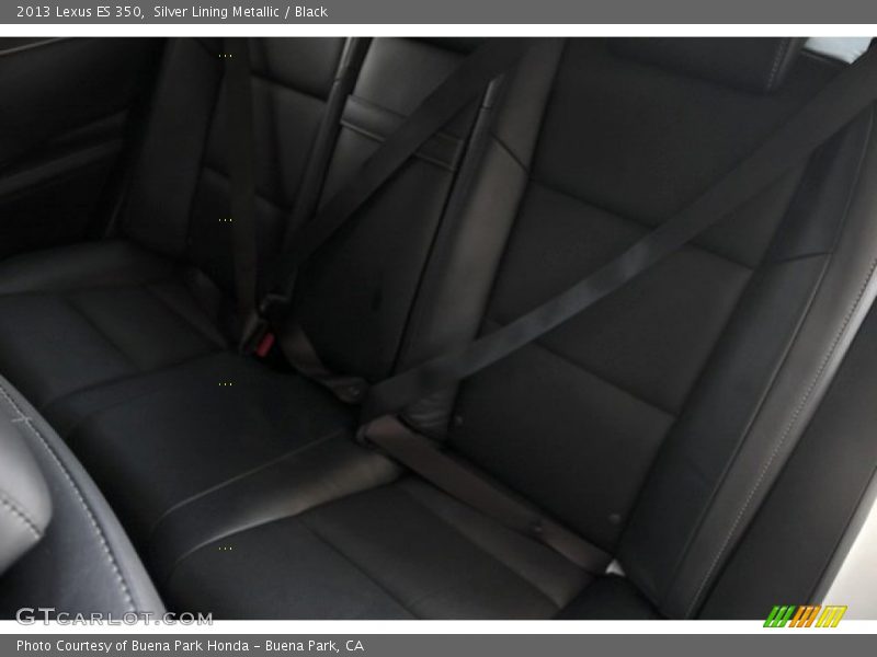 Silver Lining Metallic / Black 2013 Lexus ES 350