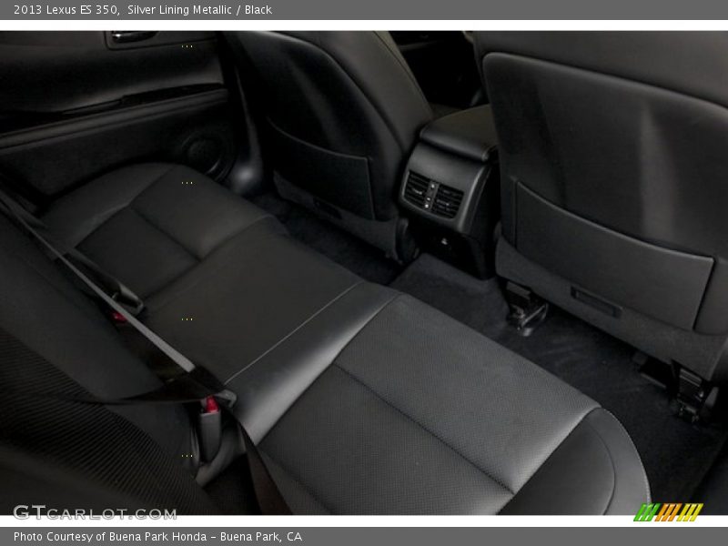 Silver Lining Metallic / Black 2013 Lexus ES 350