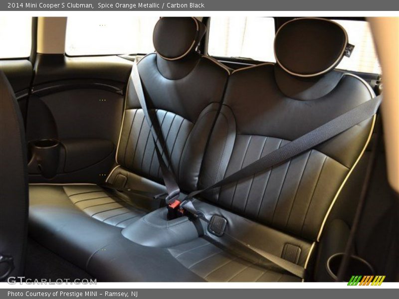 Rear Seat of 2014 Cooper S Clubman
