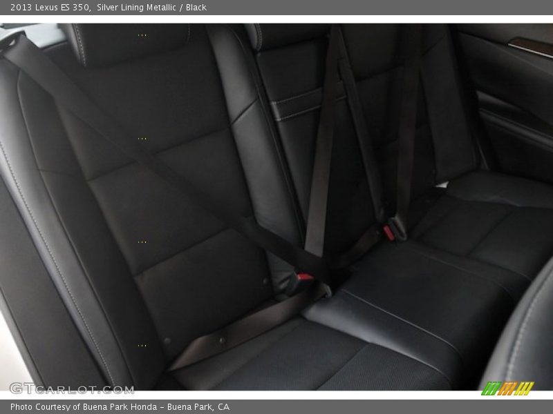 Silver Lining Metallic / Black 2013 Lexus ES 350
