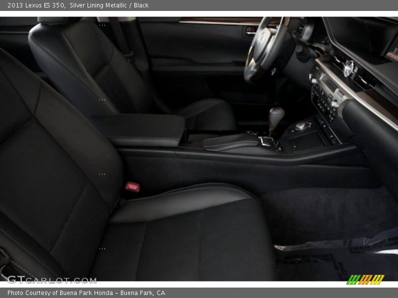 Silver Lining Metallic / Black 2013 Lexus ES 350
