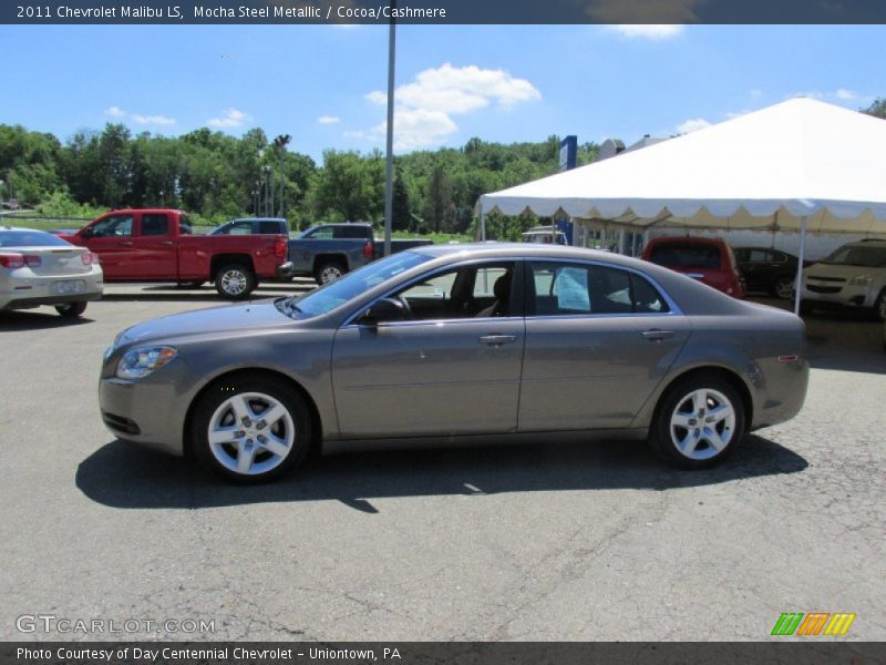 Mocha Steel Metallic / Cocoa/Cashmere 2011 Chevrolet Malibu LS