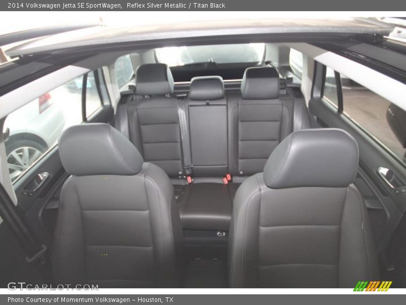Reflex Silver Metallic / Titan Black 2014 Volkswagen Jetta SE SportWagen
