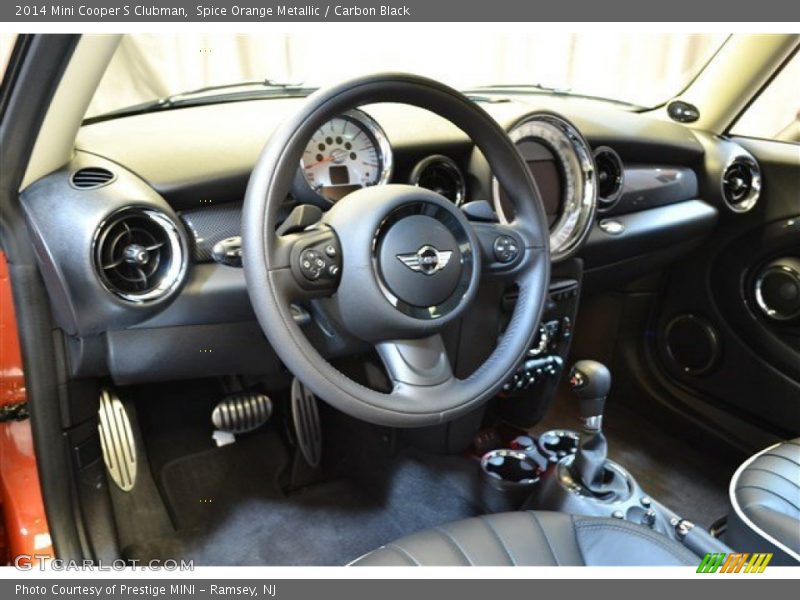  2014 Cooper S Clubman Carbon Black Interior