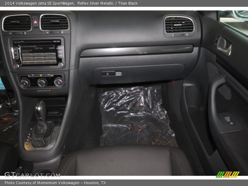 Reflex Silver Metallic / Titan Black 2014 Volkswagen Jetta SE SportWagen