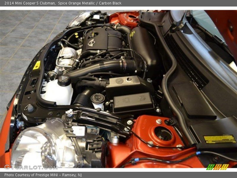  2014 Cooper S Clubman Engine - 1.6 Liter Twin Scroll Turbocharged DI DOHC 16-Valve VVT 4 Cylinder
