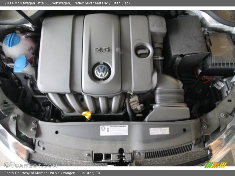 Reflex Silver Metallic / Titan Black 2014 Volkswagen Jetta SE SportWagen