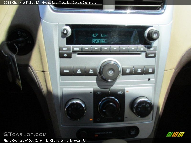 Mocha Steel Metallic / Cocoa/Cashmere 2011 Chevrolet Malibu LS