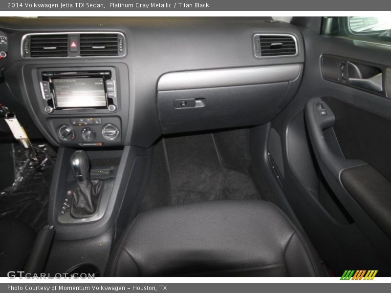 Platinum Gray Metallic / Titan Black 2014 Volkswagen Jetta TDI Sedan