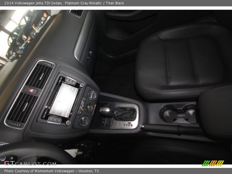 Platinum Gray Metallic / Titan Black 2014 Volkswagen Jetta TDI Sedan