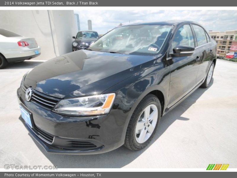 Black / Titan Black 2014 Volkswagen Jetta TDI Sedan