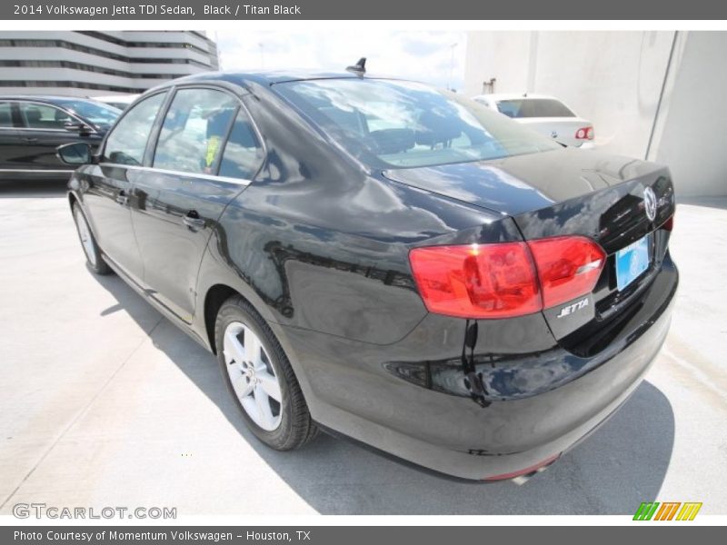 Black / Titan Black 2014 Volkswagen Jetta TDI Sedan