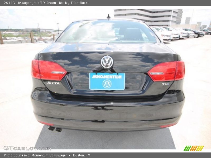 Black / Titan Black 2014 Volkswagen Jetta TDI Sedan