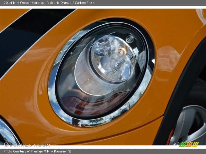 Volcanic Orange / Carbon Black 2014 Mini Cooper Hardtop