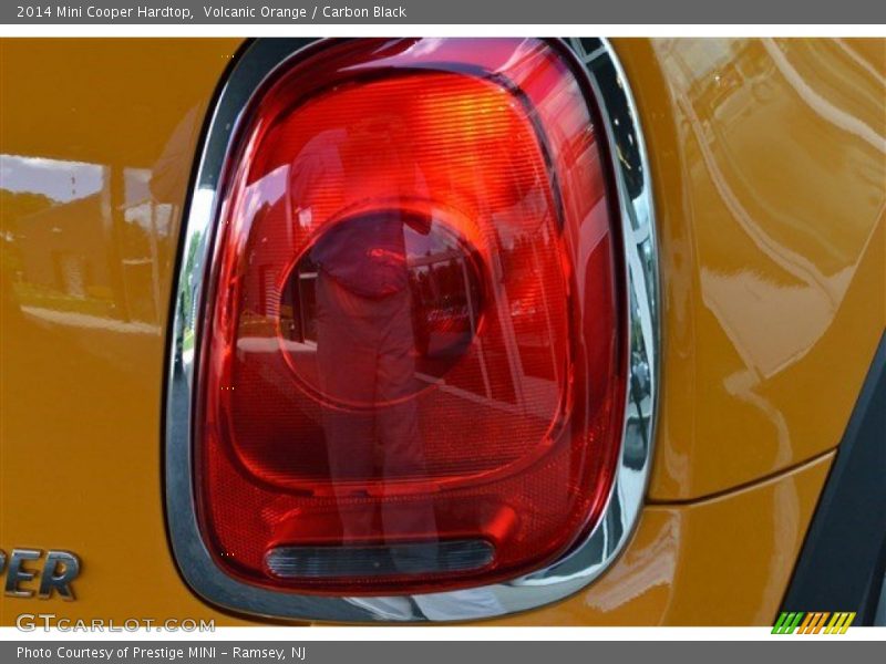 Volcanic Orange / Carbon Black 2014 Mini Cooper Hardtop