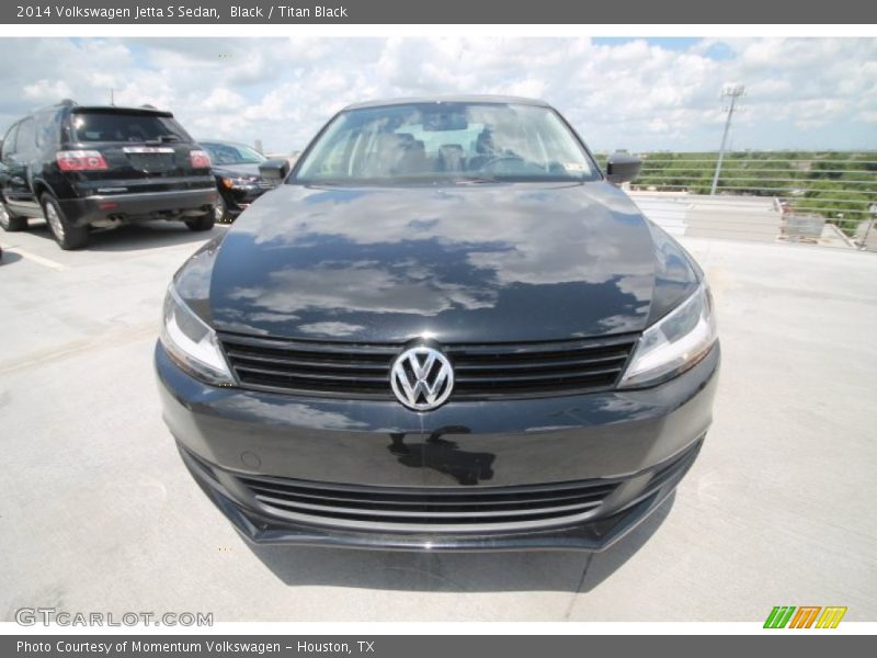 Black / Titan Black 2014 Volkswagen Jetta S Sedan