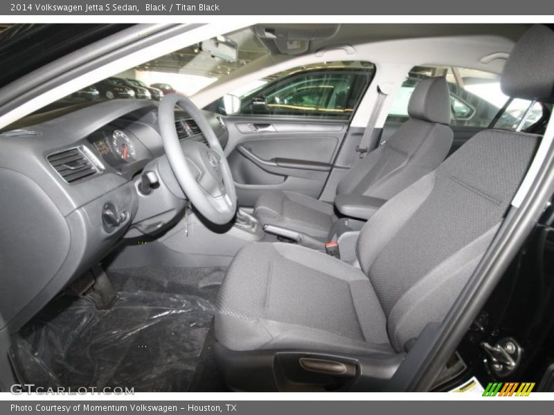 Black / Titan Black 2014 Volkswagen Jetta S Sedan