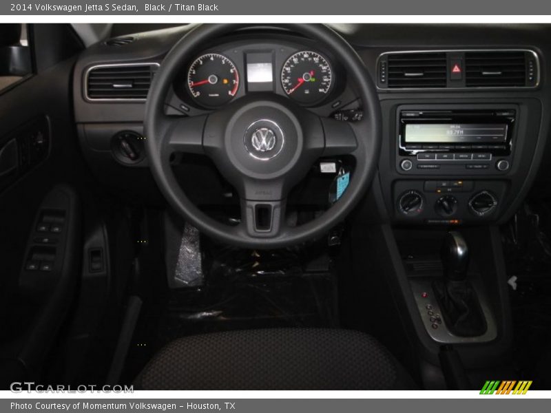 Black / Titan Black 2014 Volkswagen Jetta S Sedan
