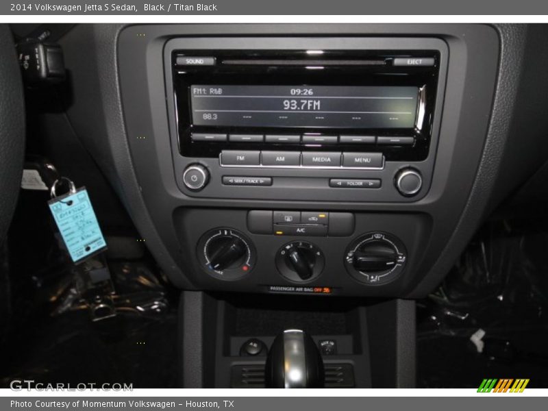 Black / Titan Black 2014 Volkswagen Jetta S Sedan
