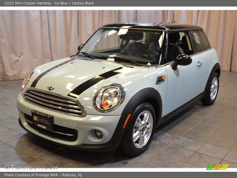Ice Blue / Carbon Black 2013 Mini Cooper Hardtop
