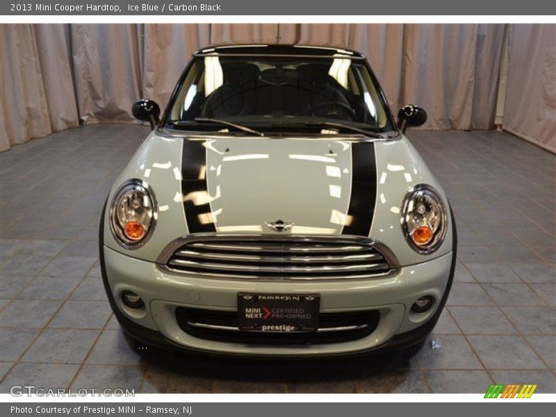 Ice Blue / Carbon Black 2013 Mini Cooper Hardtop