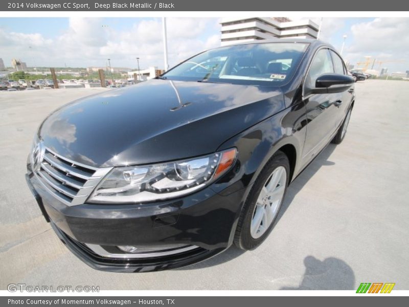 Deep Black Metallic / Black 2014 Volkswagen CC Sport