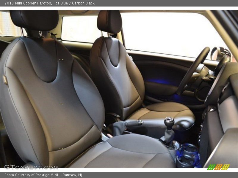 Ice Blue / Carbon Black 2013 Mini Cooper Hardtop