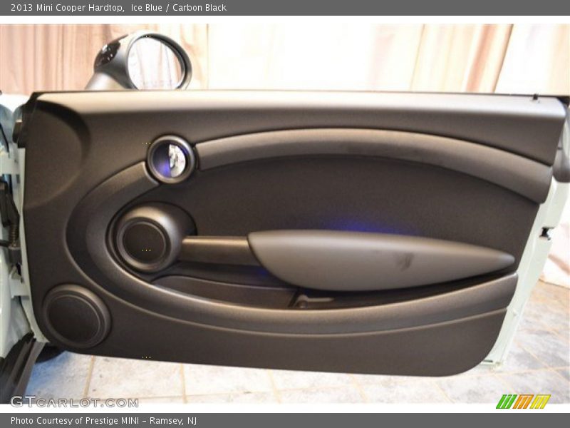 Ice Blue / Carbon Black 2013 Mini Cooper Hardtop