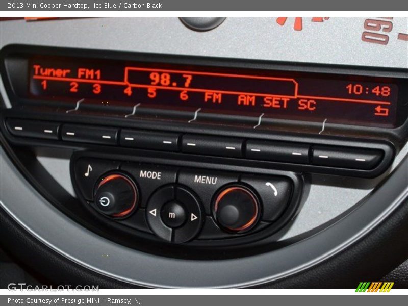 Ice Blue / Carbon Black 2013 Mini Cooper Hardtop
