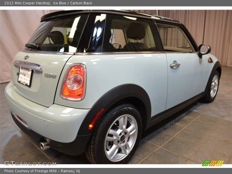 Ice Blue / Carbon Black 2013 Mini Cooper Hardtop