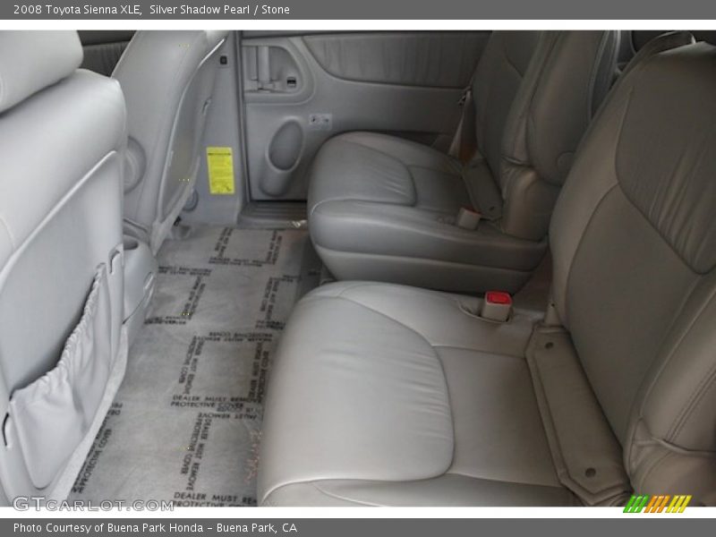 Silver Shadow Pearl / Stone 2008 Toyota Sienna XLE