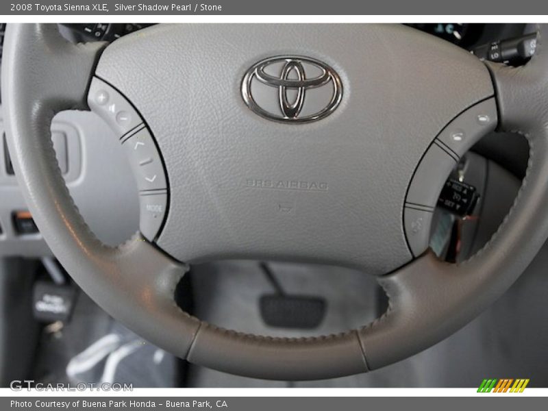 Silver Shadow Pearl / Stone 2008 Toyota Sienna XLE