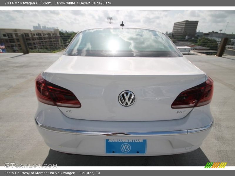 Candy White / Desert Beige/Black 2014 Volkswagen CC Sport