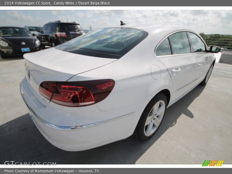 Candy White / Desert Beige/Black 2014 Volkswagen CC Sport