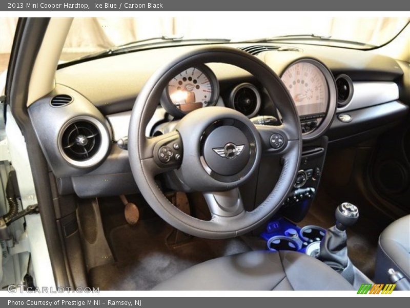 Ice Blue / Carbon Black 2013 Mini Cooper Hardtop